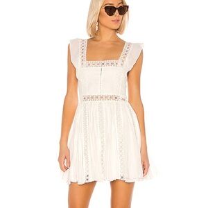 Free People Verona White Lace Dress
